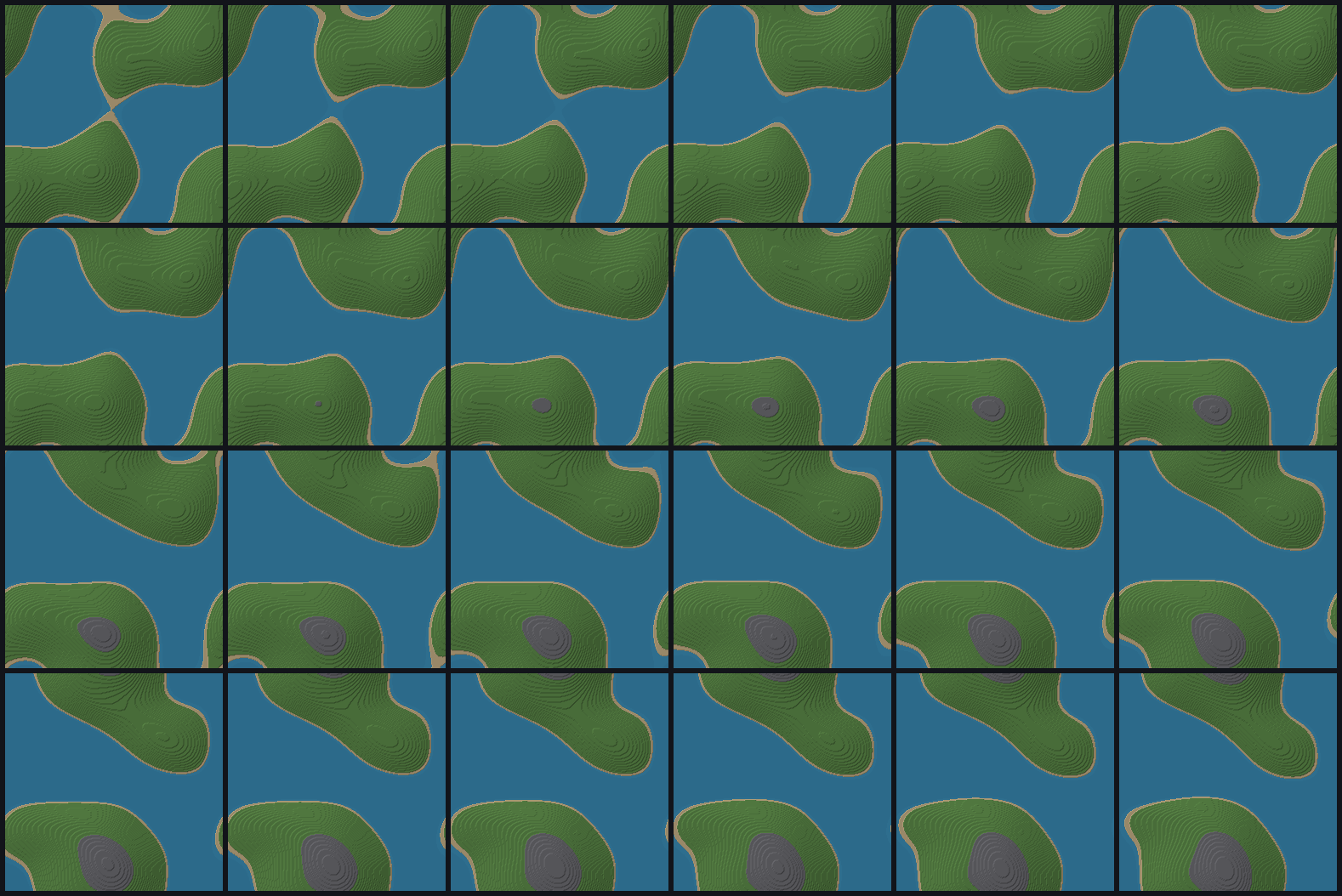 24 frames of the Vortex Sea