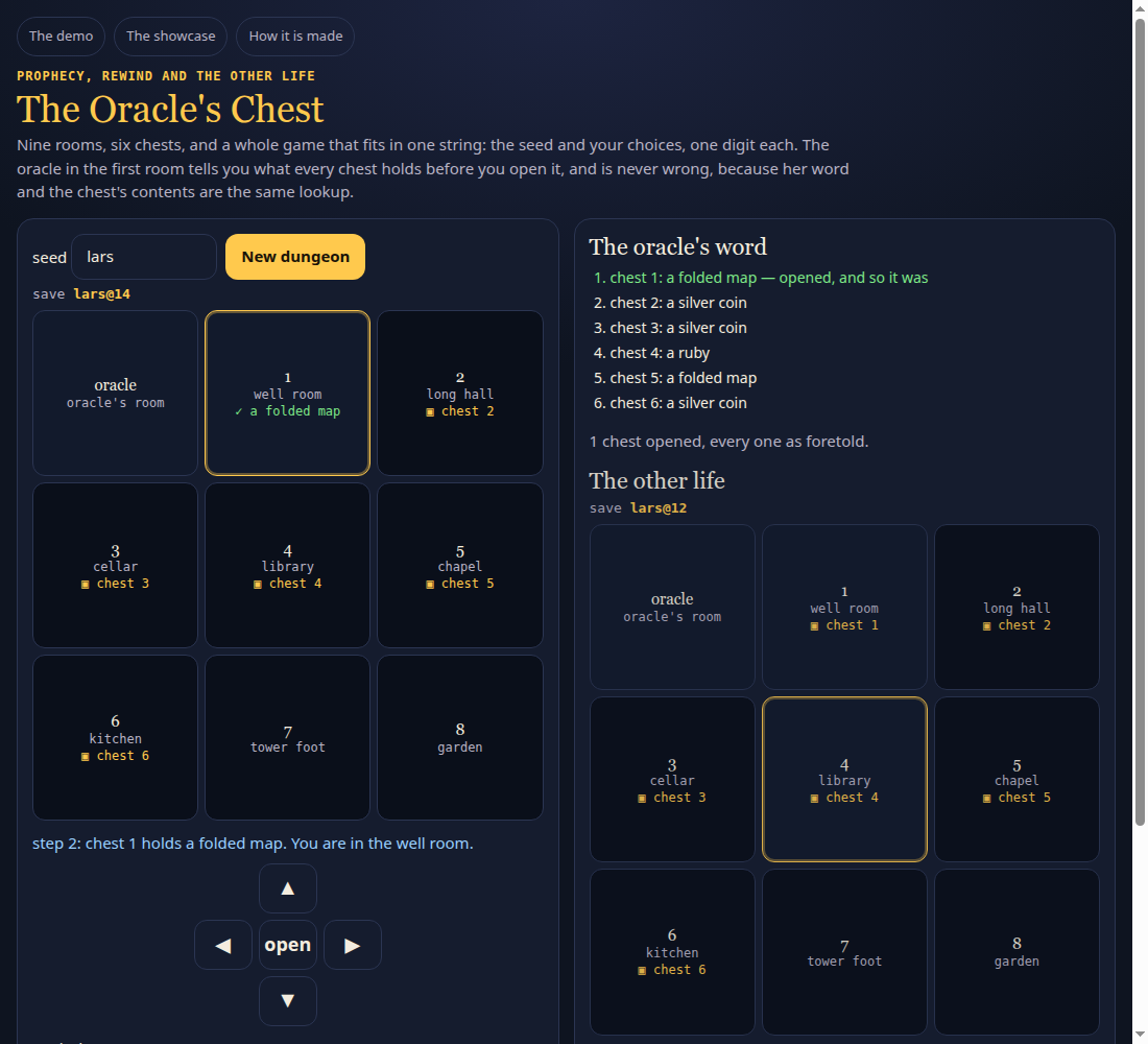 The Oracle's Chest