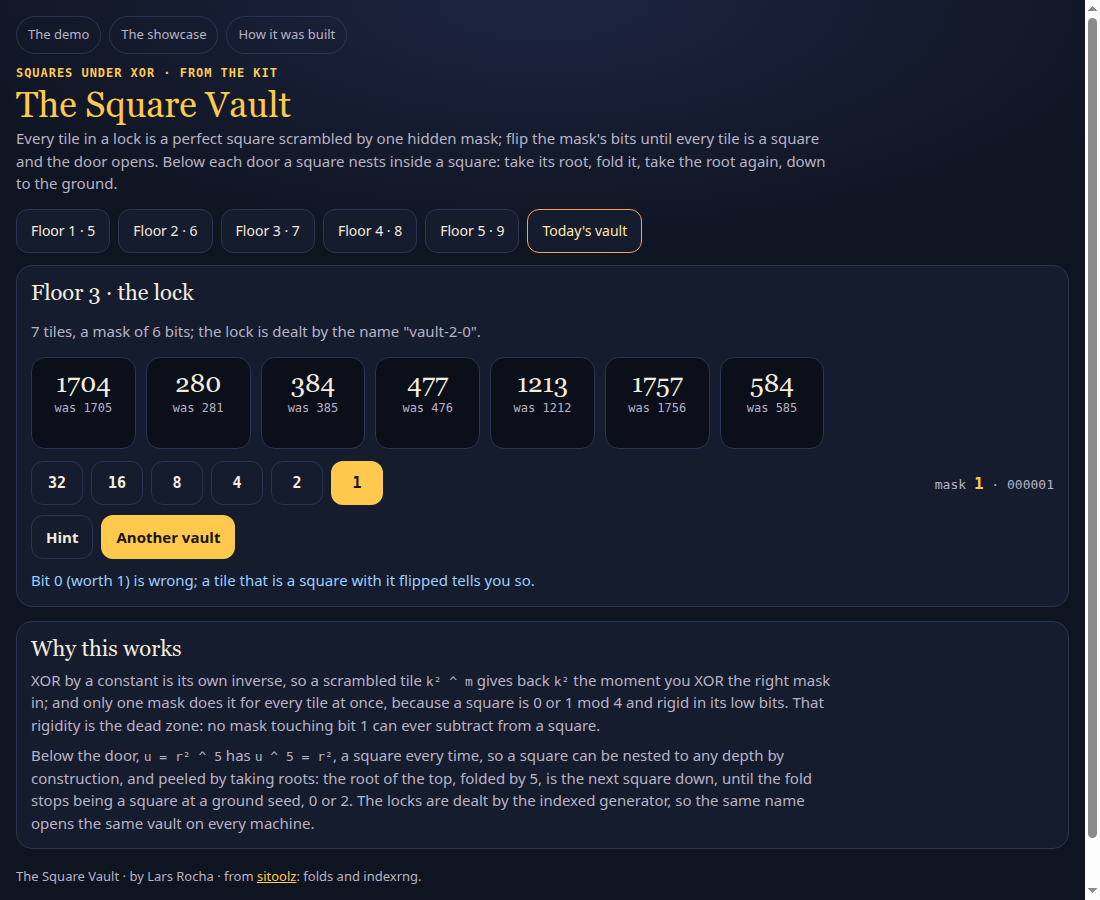 The Square Vault
